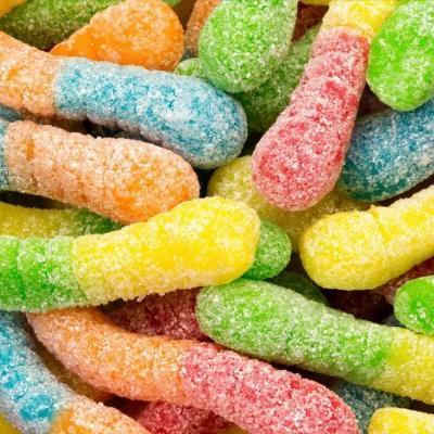Sour Gummy Worms, Canadian Online Candy and Stuffed Animal Shop, SooSweet Shop DBA Sweet Factory