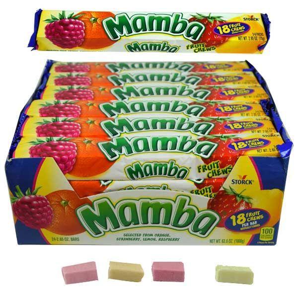 Mamba Fruit chews bonbons,SooSweetShop.ca