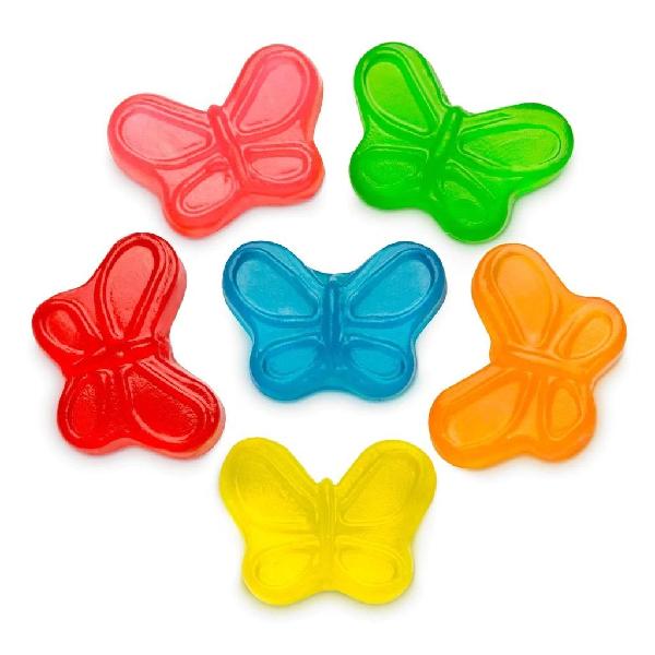 Gummy Mini Butterflies, Canadian Online Candy and Stuffed Animal Shop, SooSweet Shop DBA Sweet Factory